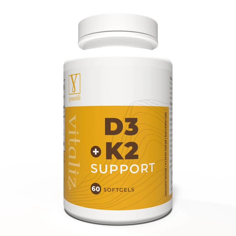Vitamin D3 K2 - 100% Natural Plant-Based